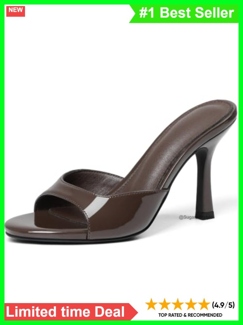 Open Toe Stiletto Heeled Sandals Braided Boho Comfortable Dress Shoes